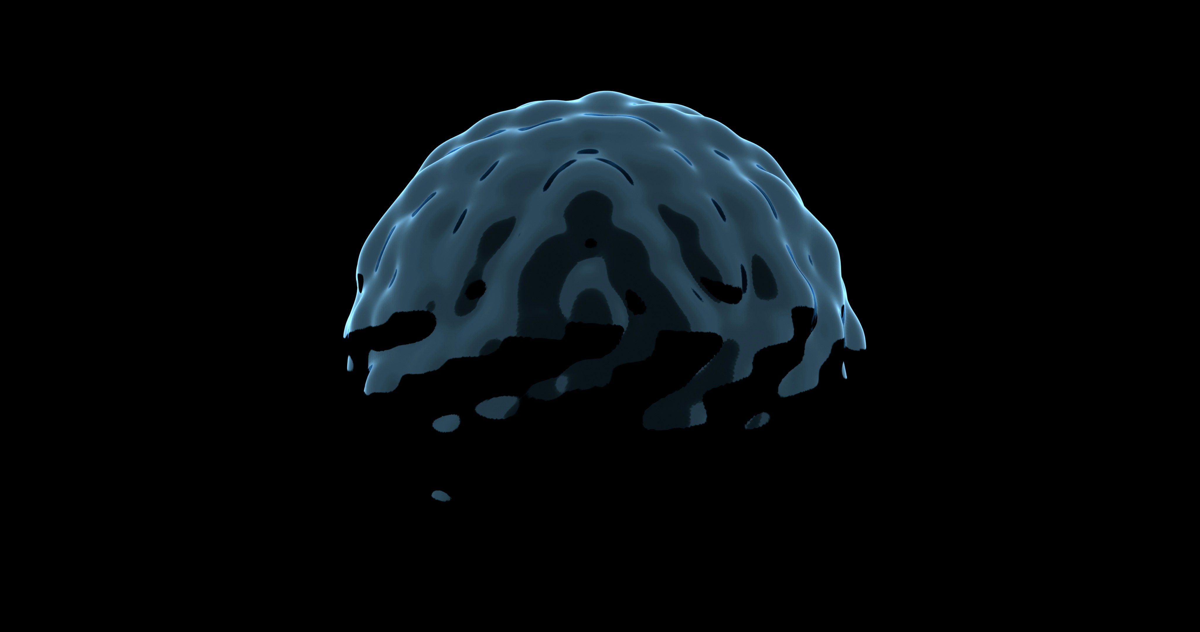 Deforming a Sphere Geometry. by Free IQ Tests A black and white photo of a brain